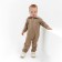 Combine Children's Knitted Minaku, height 68-74, brown color