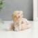 Polystone souvenir "A plump sleeping angel in a flower wreath, with an openwork heart" Lacques 5x4.5x9 cm 748594