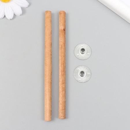 Wick for a candle tree with a metal holder round 0.6x12.5 cm-3