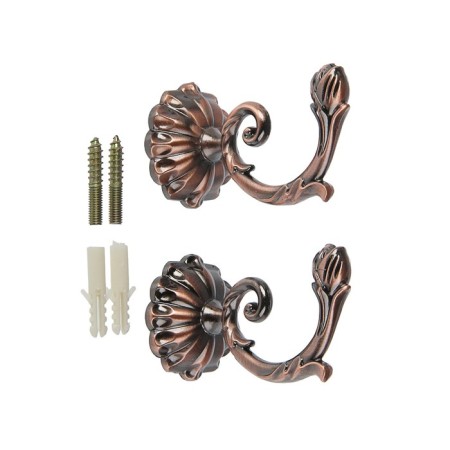 Hook for the curtains "tundra" ks006, one -rod, color copper-1
