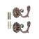 Hook for the curtains "tundra" ks006, one -rod, color copper