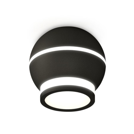 Ambrella Light Acrylic lamp, XS11102040, MR16 GU5.3 LED 3W, 4200K, black sand, white matte