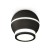 Black sand/white matte