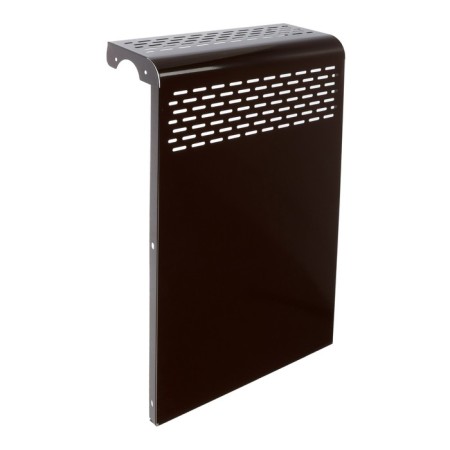 The screen for the cast -iron radiator "Vento" luxury 4MER, 390x610x142 mm, 4 sections, metal, brown