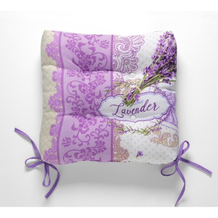 Stool pillow, size 40x40x6 cm