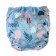 Panties-scammer, reusable, carbon-bamboo fabric, "ice cream", from 0-36 months.