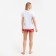 Homemade female kit "A cup kitten" (T -shirt/shorts), white/red color, size 44