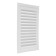 Ventilation grate Zein Lux RM2030, 200 x 300 mm, with a grid, metal, white