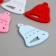 Stickers made of felt "bell" 5x6 cm (set 6 pcs)