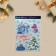 Interior sticker - holography "Snow Maiden", 21 x 29.7 cm, New Year