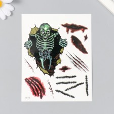 Tattoo on the body color 