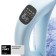 Electric kettle KitFort KT-640-1, glass, 1.7 l, 2200 watts, backlight, blue
