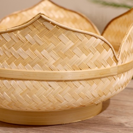 Vaska wicker, from bamboo 27x27x13 cm-3