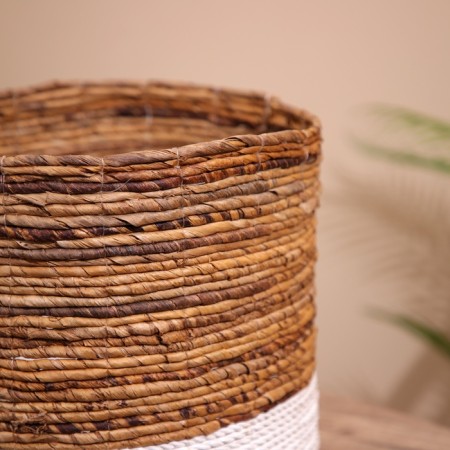 Wicker basket 35x35x30 cm-2