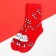 New Year's socks KAFTAN "Cat" rr 14-16, red