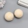 Wooden beads d = 30 mm (set 2 pcs) without coating