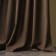 Set of curtains "Jerry", size 140 x 270 cm - 2 pcs, picking up - 2 pcs, brown color