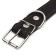 Collar combined leather/tarpaulin, dimensionless, 70 x 3.5 cm, Osh 25-60 cm, black