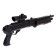 Pneumatic "hunter" shotgun, with a laser