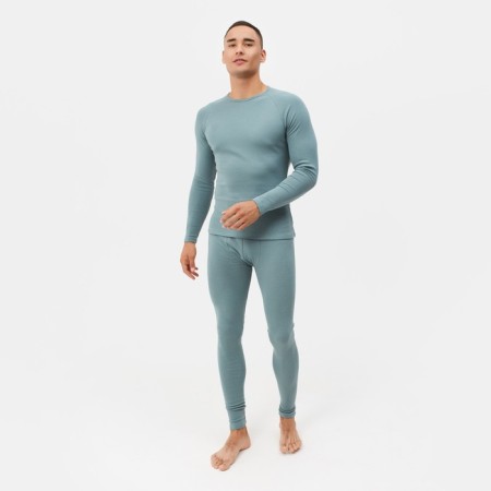 Male thermal underwear (jumper, trousers) minku color khaki, size 48-5