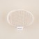 Warrous - massage sponge SL Home "Ortika", nettles, 15 × 10 × 5 cm, beige color