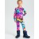 Thermal complex for girls: trousers, sweatshirt, height 116 cm
