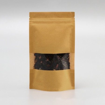 Zip-Lock package Craft with a rectangular window of 12 x 20 cm