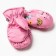Mittens for children, pink color, size 15 (7-8 years)