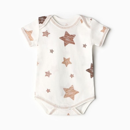 Body Bloom Baby Stars with Cor. Sleeve, p. 74 cm, milk