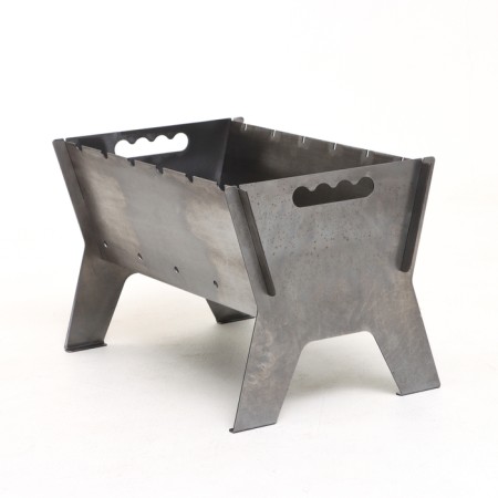Charget assembly "Optimal", silver, metal thickness 2 mm, 49 x 31.1 x 29.5 cm-5