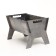 Charget assembly "Optimal", silver, metal thickness 2 mm, 49 x 31.1 x 29.5 cm