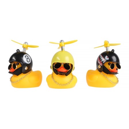 Duck with a propeller Torso, yellow color, mix-5