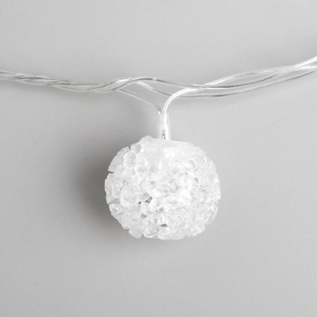 Garland “thread” 5 m with nozzles “Acrylic balls”, ip20, transparent thread, 20 LED, glow of multi (RG/RB), blinking, 220 V-1