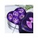 Soap roses, three -color, set of 6 pcs.