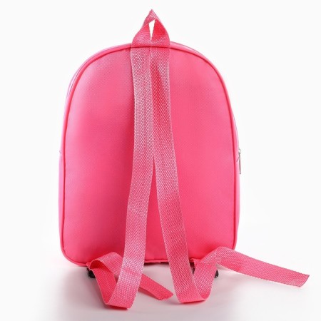 Baby backpack for a girl with a fox pocket, 30x25 cm-2