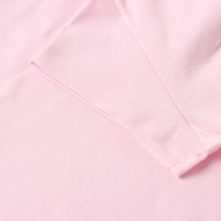 Women's T-shirt V-shaped neckline, light pink color, size 54-2