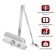 Deling Tundra D60SL, up to 60 kg, silver color