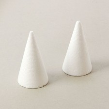 Foam cone, 9 x 5 cm, set 2pcs