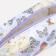 Lightning cosmetic bag, beige color