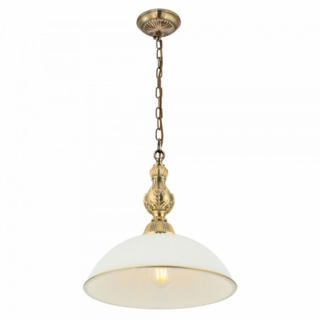 Suspended Citilux "Adriana" CL405213, 30x30x33 cm, 1x75W, E27, brown color