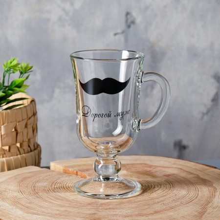 A set of mugs for mulled wine "husband and wife" two pieces in a box, spices-1