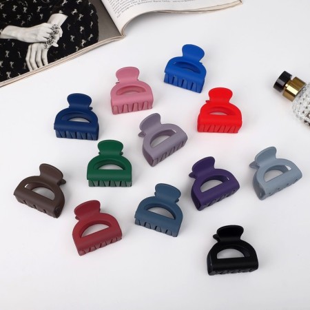 Hair crab "Prism" oval, 5 cm, mix-1