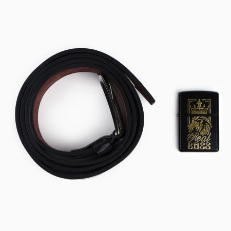 Lighter gasoline and belt “Always No. 1”, 11.2 x 4.2 x 11.2 cm-3