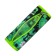 Penal soft, 1 compartment, quadro, 70 x 200 mm, Hatber "Pixel" silicone+textiles, green npn_72259