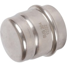 The plug Rommer RSS-0025-000054, VPR, D = 54 mm, press, stainless steel