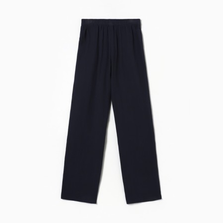 Women's trousers, free cut MIST MUSLIN size XS, col. grey-7