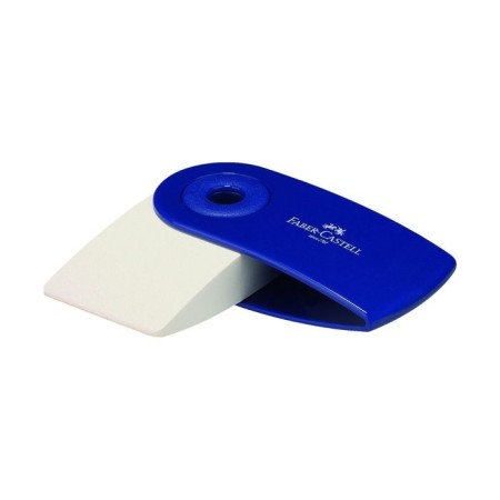 Lastik Faber -Castell synthetics, Sleeve - mini, in a protective case, blackberry/blue-2