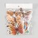 Butterflies cardboard "animal skins" set 12 pcs h = 4-10 cm