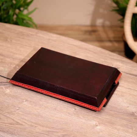 Born tray, batik 30x19x5 cm-4