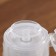 Board with pomp, 120 ml, white/transparent color